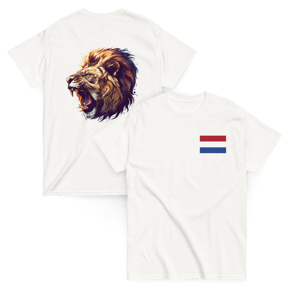 Dutch Pride T-Shirt - Wit / S