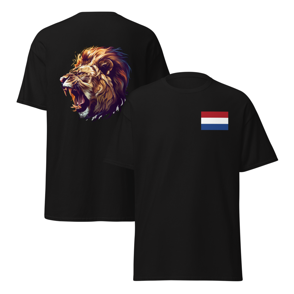 Dutch Pride T-Shirt - Zwart / S