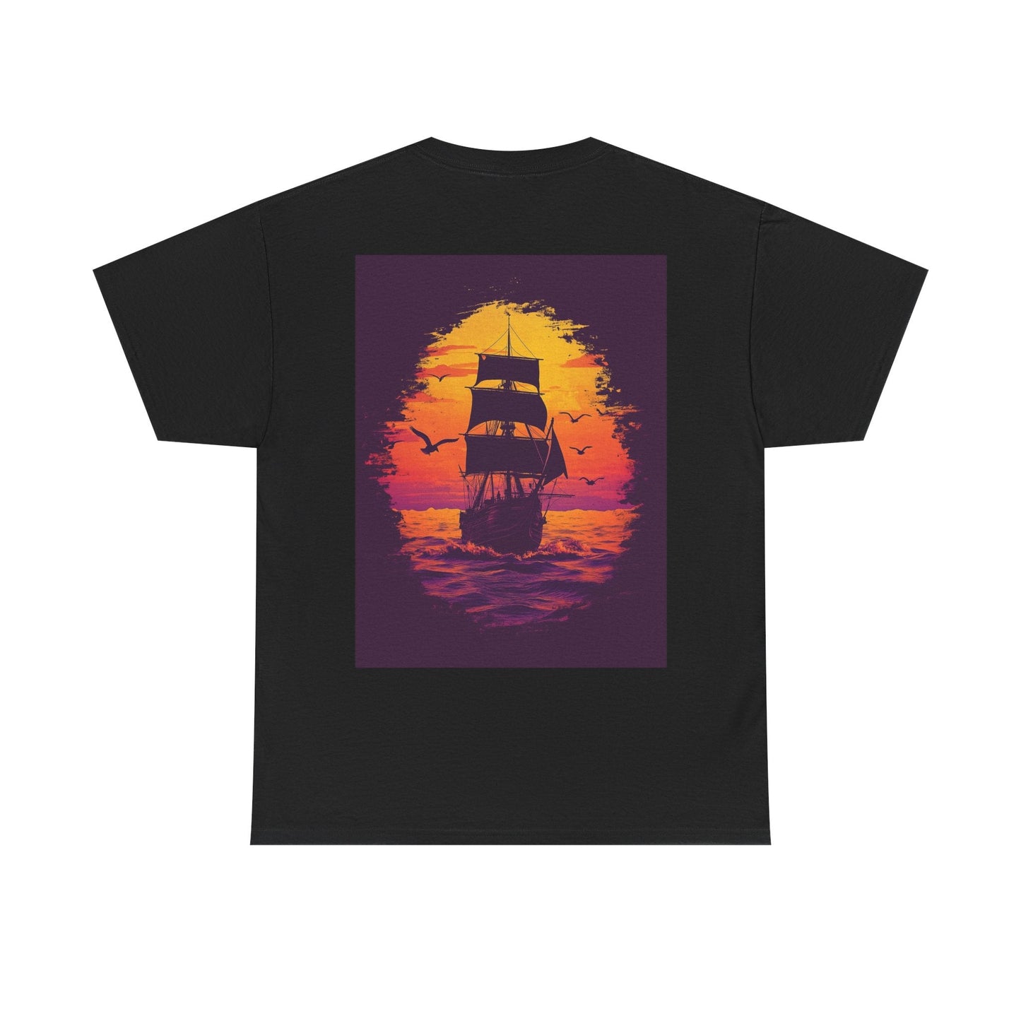 TDA Retro Ship T-Shirt - T-Shirt