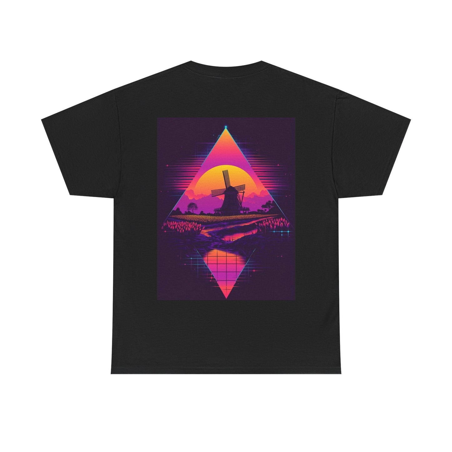 TDA Retro Sunset T-shirt - T-Shirt
