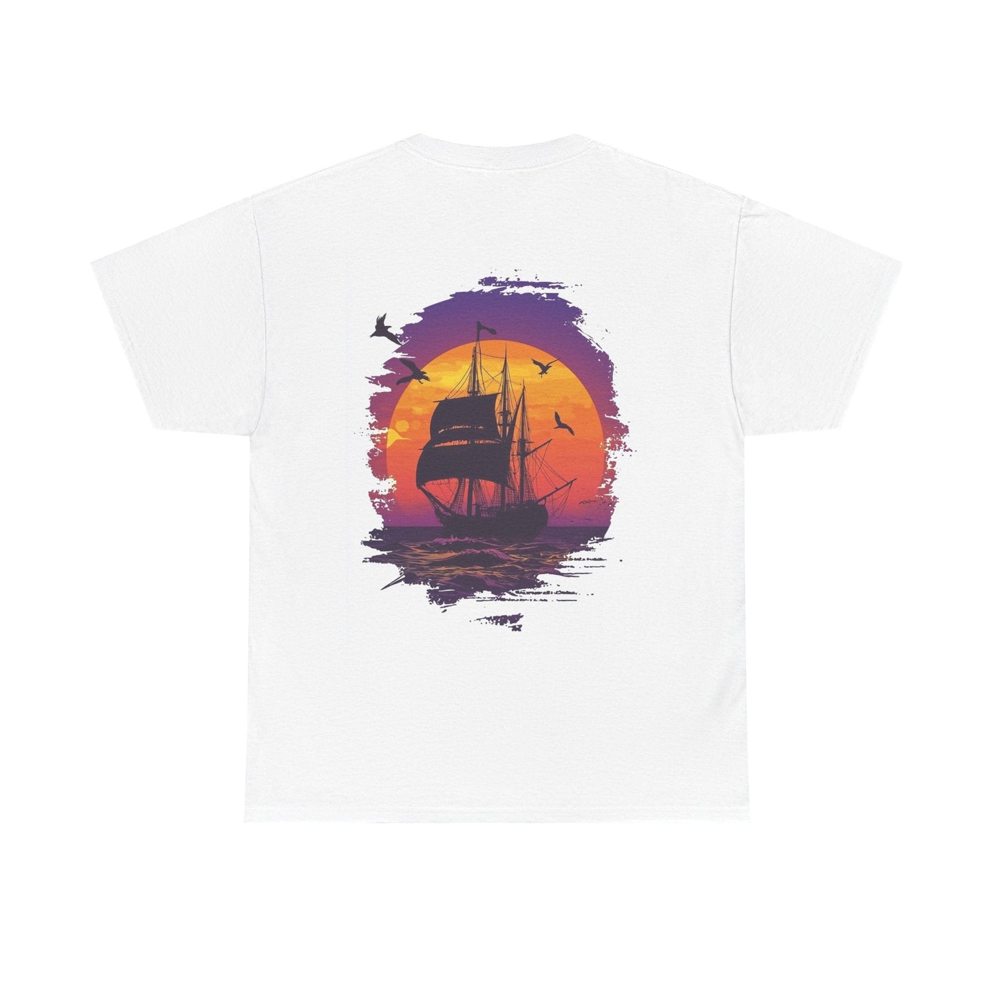 TDA Ship Sunset T-Shirt - T-Shirt