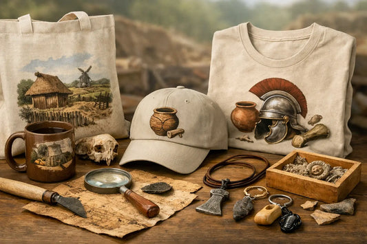 9 Nederlandse archeologie merch ideeën