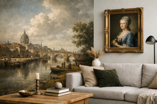 Hoe combineer je historische wanddecoratie?