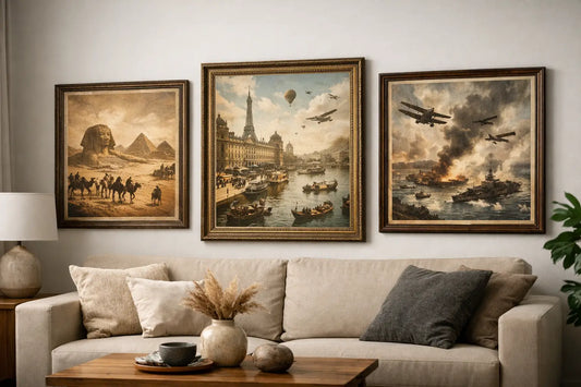 Top historische posters voor de woonkamer