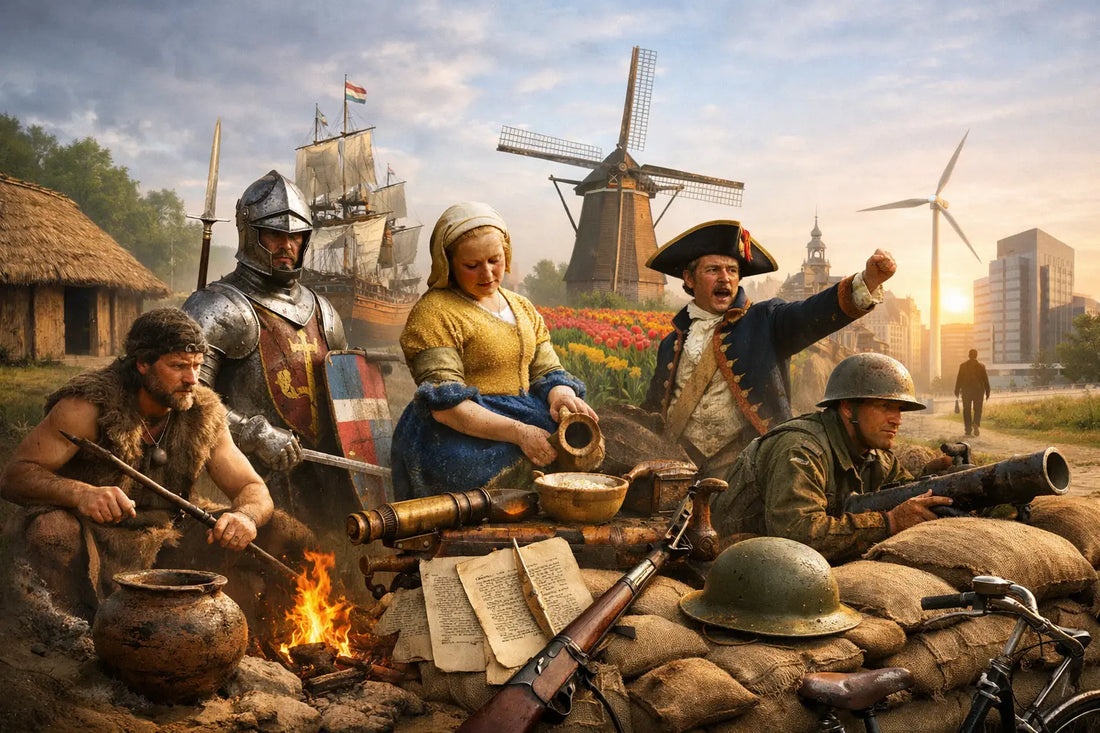 Nederlandse geschiedenis in 8 beslissende tijdvakken