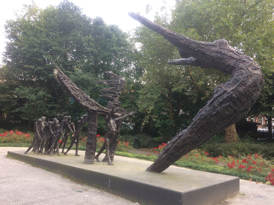 Nationaal Monument Slavernijverleden in het Oosterpark in Amsterdam bij een blog over Keti Koti en 1 juli