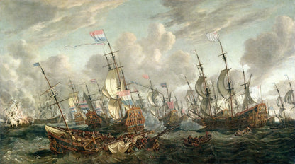 4-Daagse zeeslag 1666 Mok