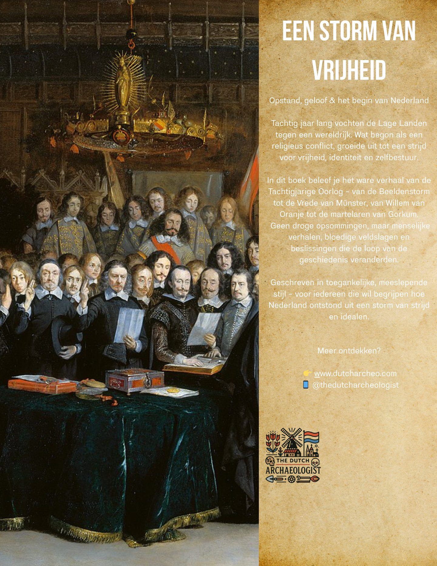 Een Storm Van Vrijheid -- Hardcover - boek