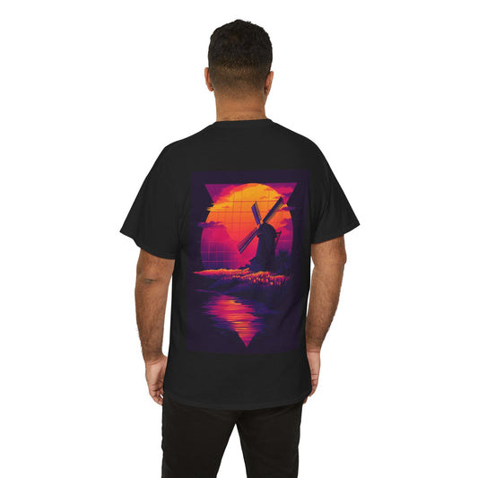 TDA Mill Sunset T-shirt - Zwart / S - T-Shirt