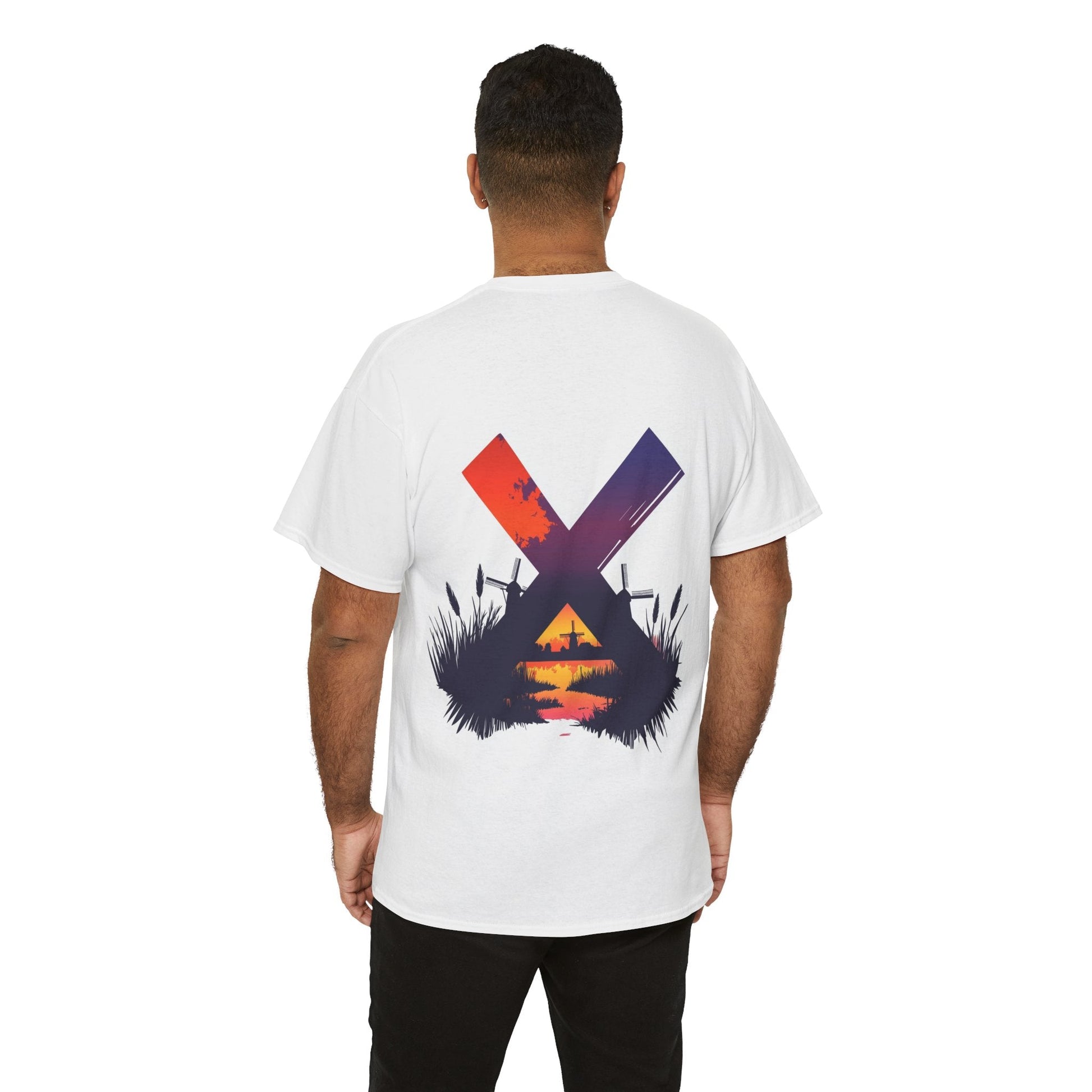TDA Sunset X T-shirt - Wit / S - T-Shirt