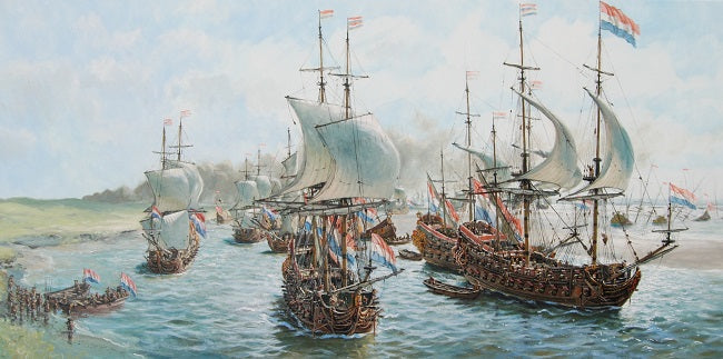 Tocht naar Chatham 1667 Mok