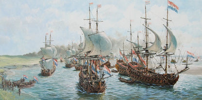 Tocht naar Chatham 1667 Mok